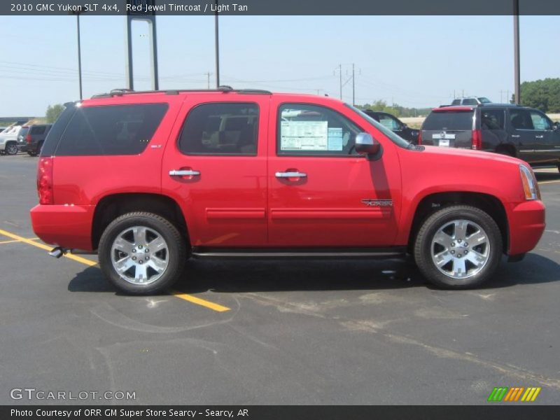 Red Jewel Tintcoat / Light Tan 2010 GMC Yukon SLT 4x4