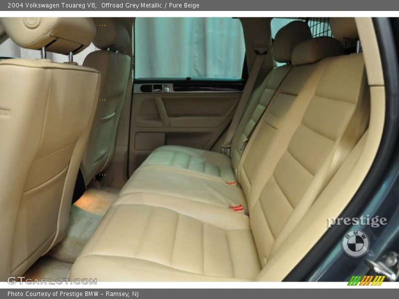 Offroad Grey Metallic / Pure Beige 2004 Volkswagen Touareg V8