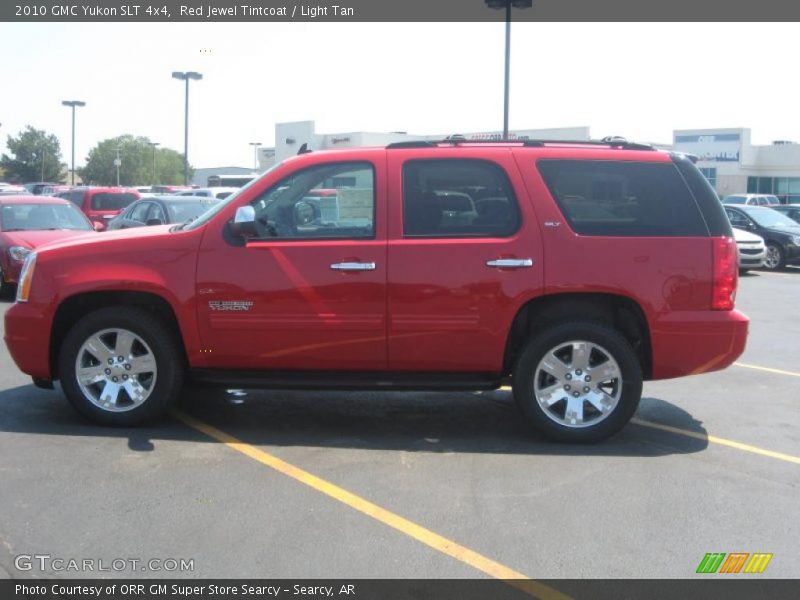 Red Jewel Tintcoat / Light Tan 2010 GMC Yukon SLT 4x4