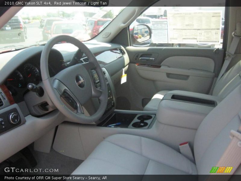 Red Jewel Tintcoat / Light Tan 2010 GMC Yukon SLT 4x4