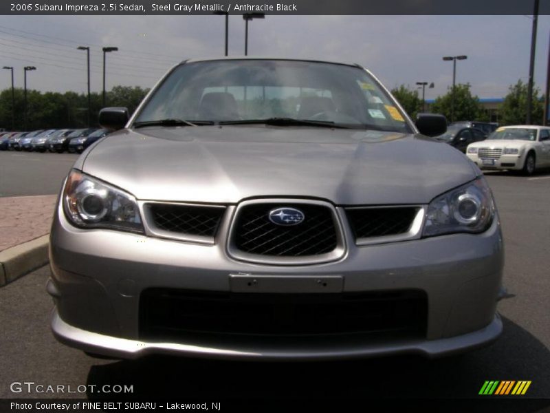 Steel Gray Metallic / Anthracite Black 2006 Subaru Impreza 2.5i Sedan