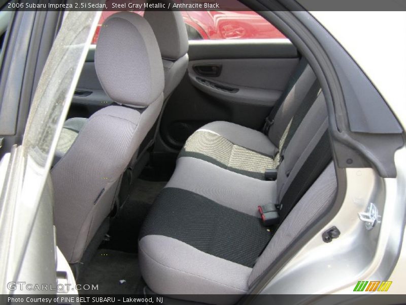 Steel Gray Metallic / Anthracite Black 2006 Subaru Impreza 2.5i Sedan