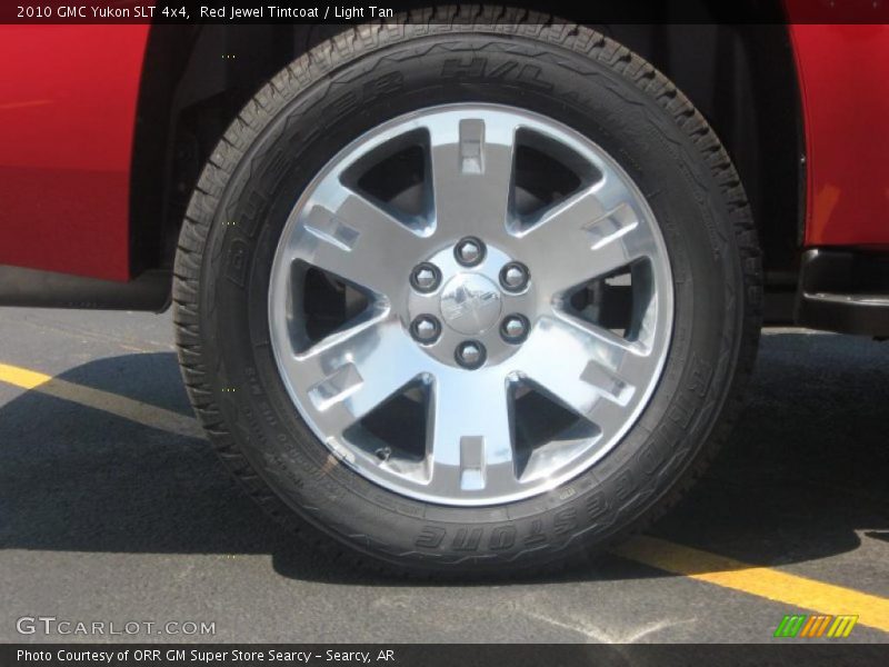 Red Jewel Tintcoat / Light Tan 2010 GMC Yukon SLT 4x4