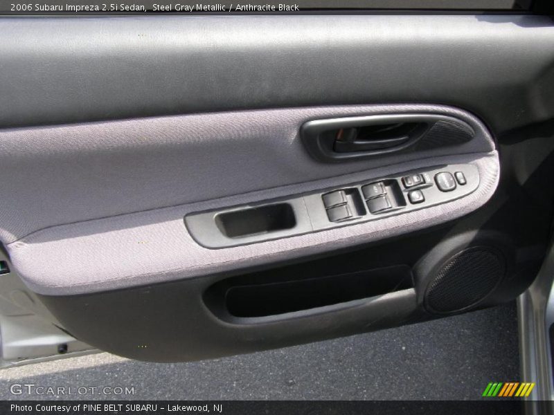 Steel Gray Metallic / Anthracite Black 2006 Subaru Impreza 2.5i Sedan
