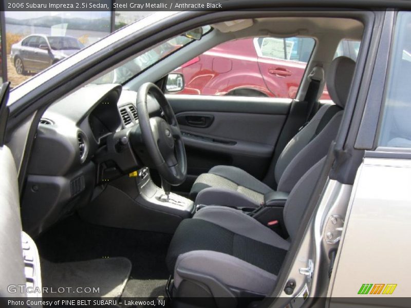 Steel Gray Metallic / Anthracite Black 2006 Subaru Impreza 2.5i Sedan