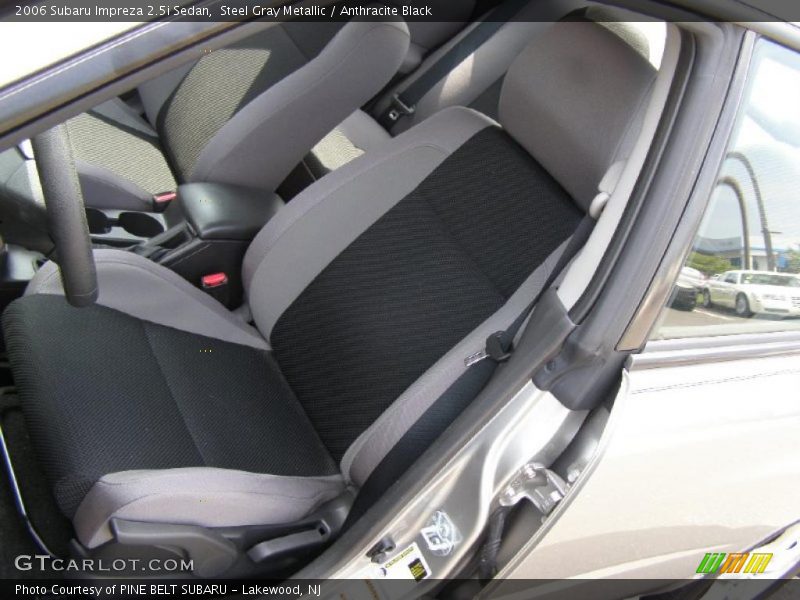 Steel Gray Metallic / Anthracite Black 2006 Subaru Impreza 2.5i Sedan