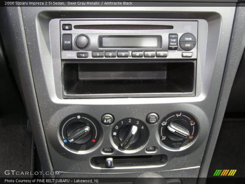 Steel Gray Metallic / Anthracite Black 2006 Subaru Impreza 2.5i Sedan