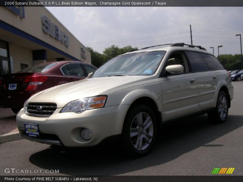 Champagne Gold Opalescent / Taupe 2006 Subaru Outback 3.0 R L.L.Bean Edition Wagon