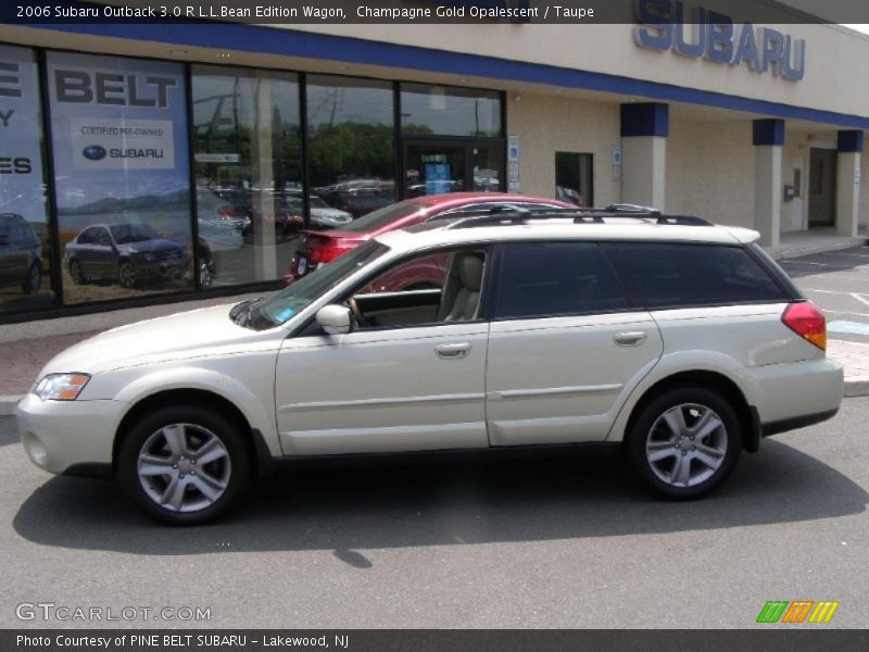 Champagne Gold Opalescent / Taupe 2006 Subaru Outback 3.0 R L.L.Bean Edition Wagon