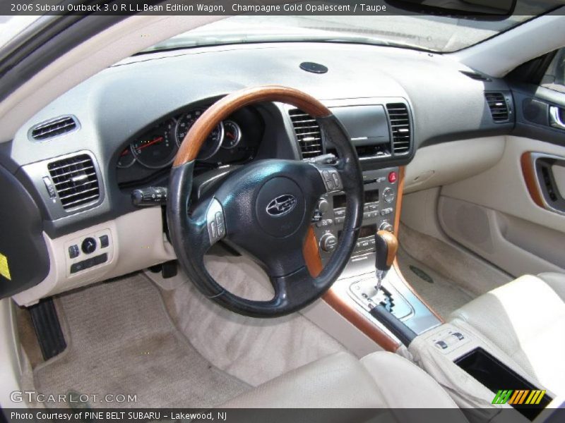 Champagne Gold Opalescent / Taupe 2006 Subaru Outback 3.0 R L.L.Bean Edition Wagon