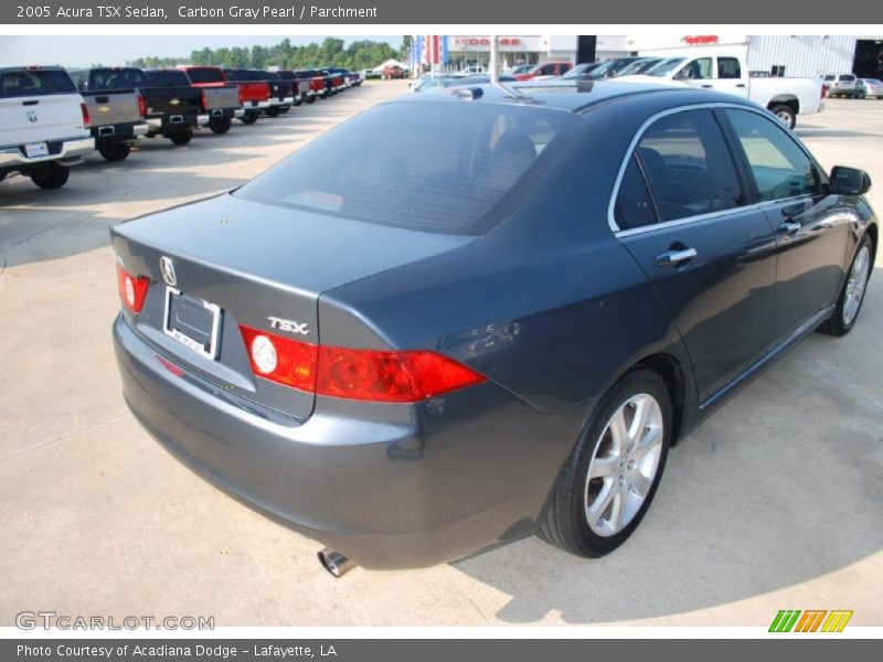 Carbon Gray Pearl / Parchment 2005 Acura TSX Sedan