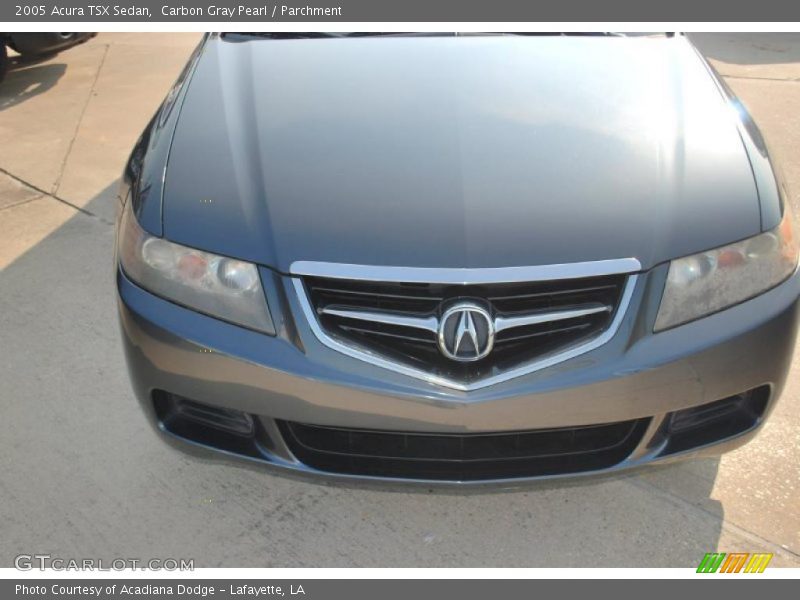 Carbon Gray Pearl / Parchment 2005 Acura TSX Sedan