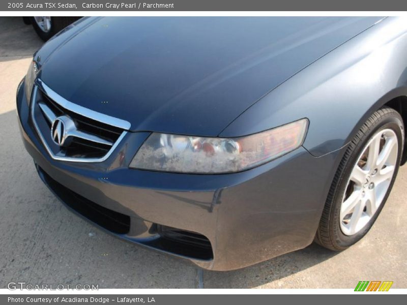 Carbon Gray Pearl / Parchment 2005 Acura TSX Sedan