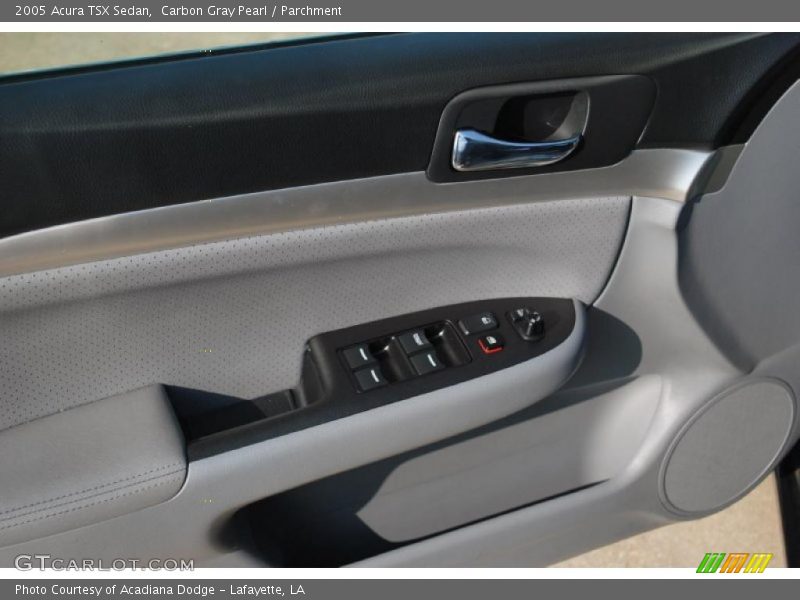 Carbon Gray Pearl / Parchment 2005 Acura TSX Sedan