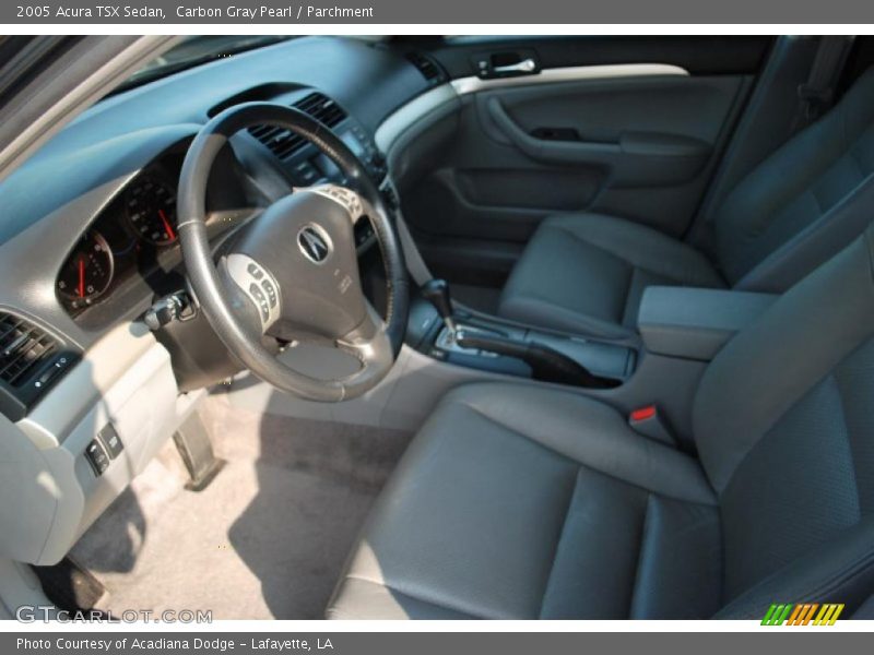 Carbon Gray Pearl / Parchment 2005 Acura TSX Sedan