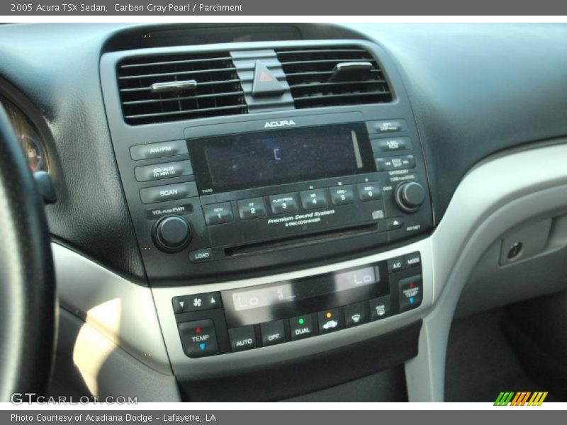 Carbon Gray Pearl / Parchment 2005 Acura TSX Sedan