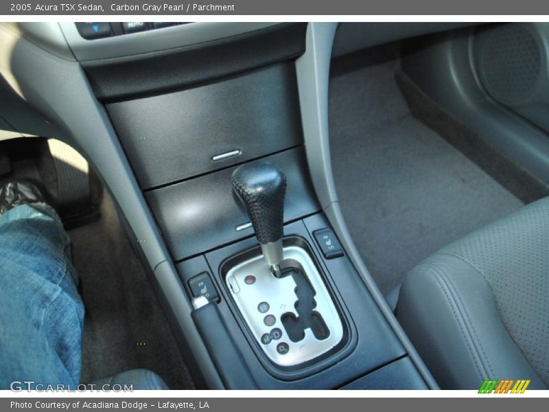 Carbon Gray Pearl / Parchment 2005 Acura TSX Sedan