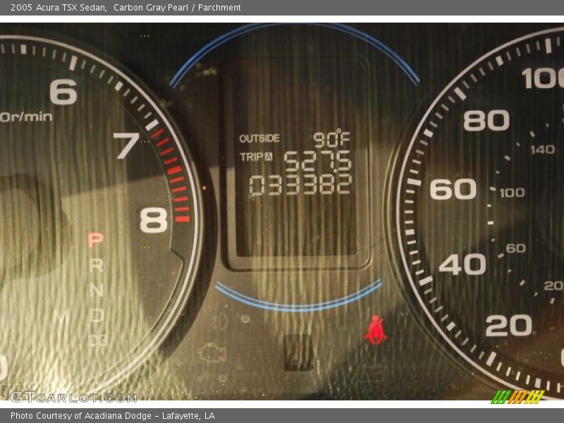 Carbon Gray Pearl / Parchment 2005 Acura TSX Sedan