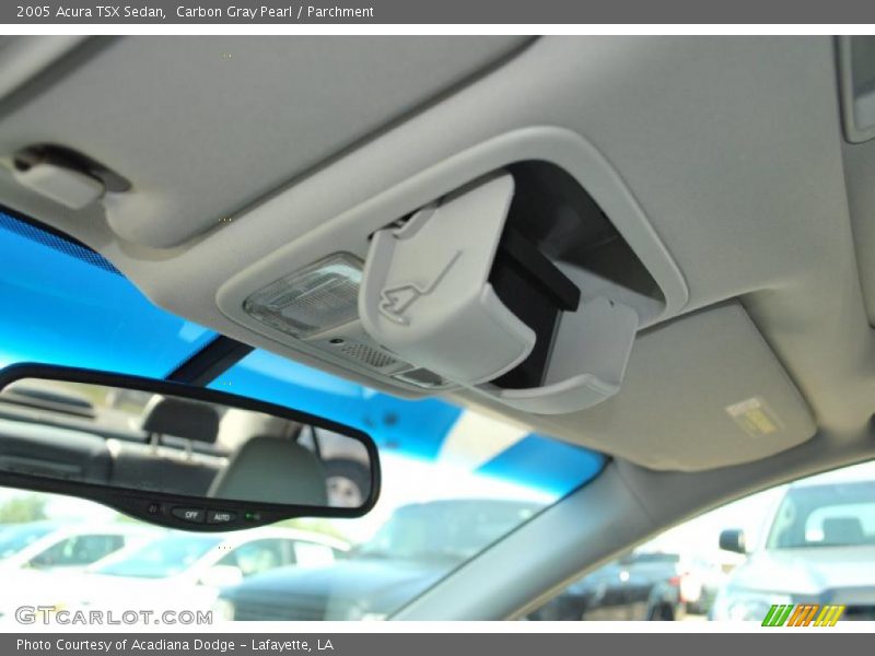 Carbon Gray Pearl / Parchment 2005 Acura TSX Sedan