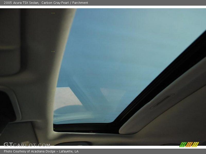 Carbon Gray Pearl / Parchment 2005 Acura TSX Sedan
