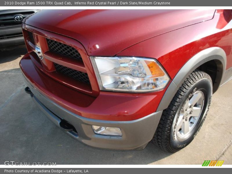 Inferno Red Crystal Pearl / Dark Slate/Medium Graystone 2010 Dodge Ram 1500 TRX Quad Cab