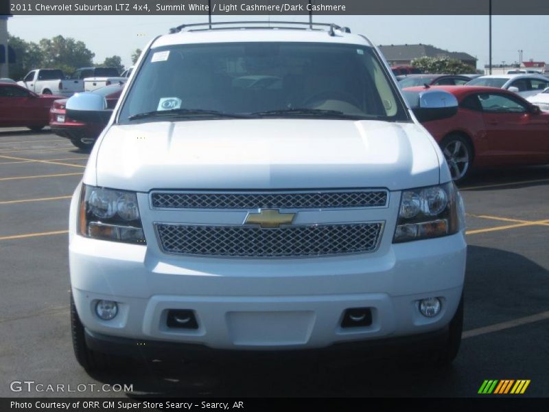 Summit White / Light Cashmere/Dark Cashmere 2011 Chevrolet Suburban LTZ 4x4