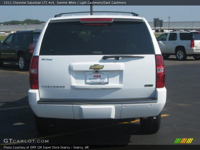Summit White / Light Cashmere/Dark Cashmere 2011 Chevrolet Suburban LTZ 4x4