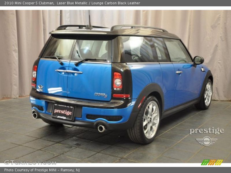 Laser Blue Metallic / Lounge Carbon Black Leather 2010 Mini Cooper S Clubman