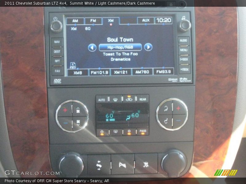 Summit White / Light Cashmere/Dark Cashmere 2011 Chevrolet Suburban LTZ 4x4