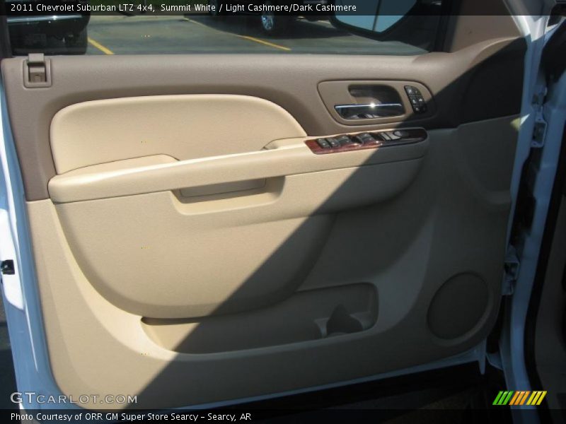 Summit White / Light Cashmere/Dark Cashmere 2011 Chevrolet Suburban LTZ 4x4