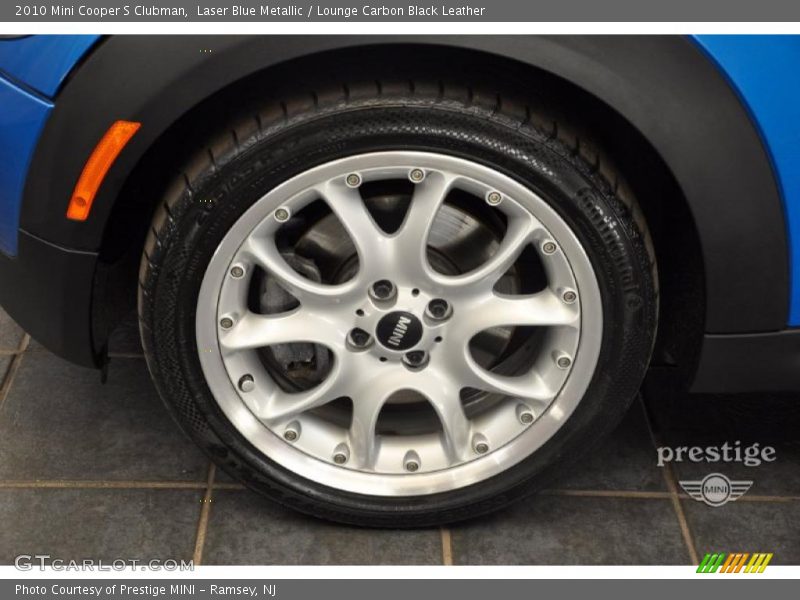 Laser Blue Metallic / Lounge Carbon Black Leather 2010 Mini Cooper S Clubman