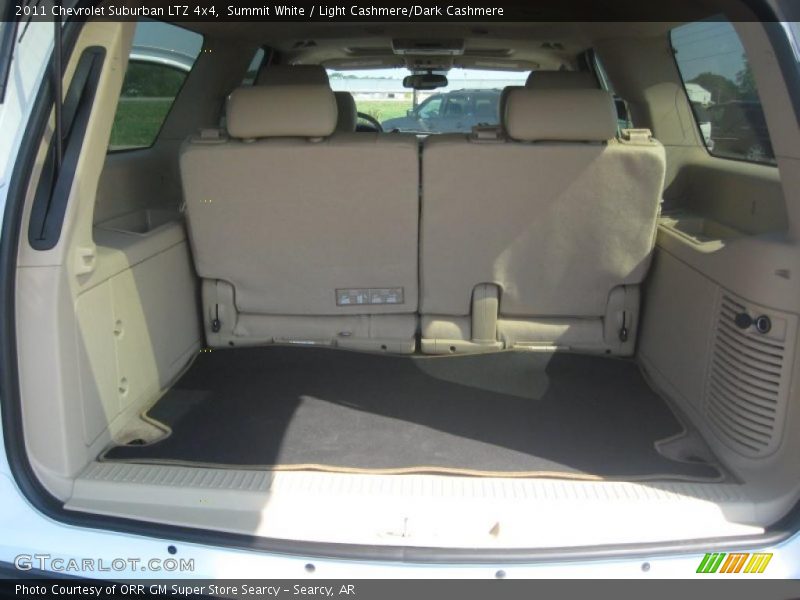 Summit White / Light Cashmere/Dark Cashmere 2011 Chevrolet Suburban LTZ 4x4
