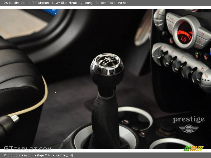 Laser Blue Metallic / Lounge Carbon Black Leather 2010 Mini Cooper S Clubman