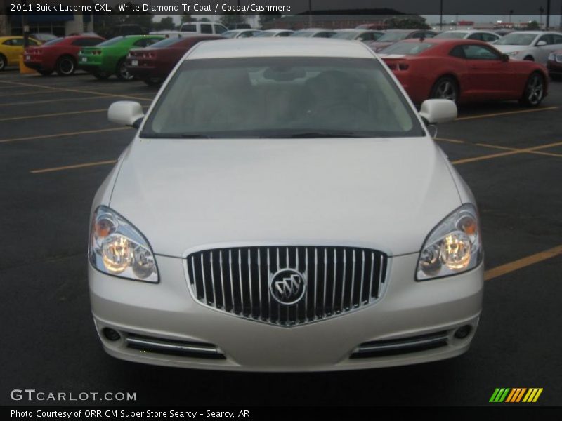 White Diamond TriCoat / Cocoa/Cashmere 2011 Buick Lucerne CXL