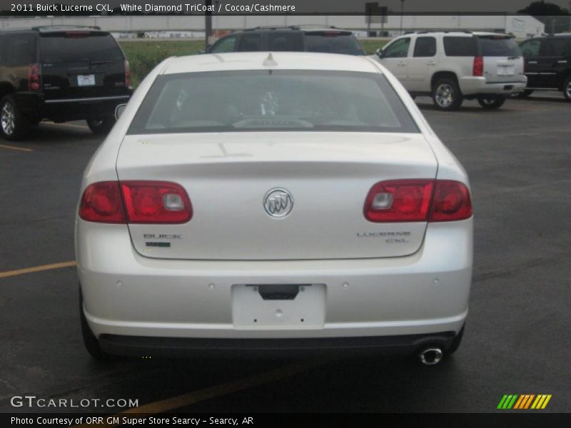 White Diamond TriCoat / Cocoa/Cashmere 2011 Buick Lucerne CXL