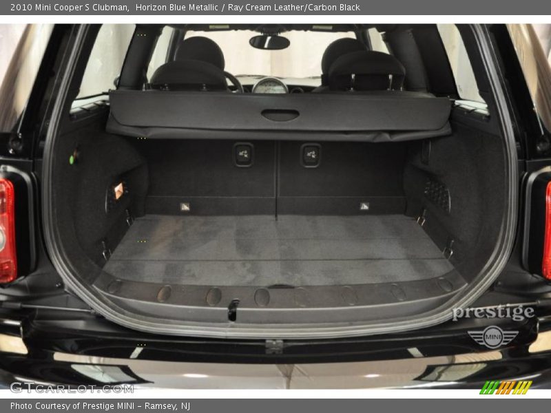 Horizon Blue Metallic / Ray Cream Leather/Carbon Black 2010 Mini Cooper S Clubman