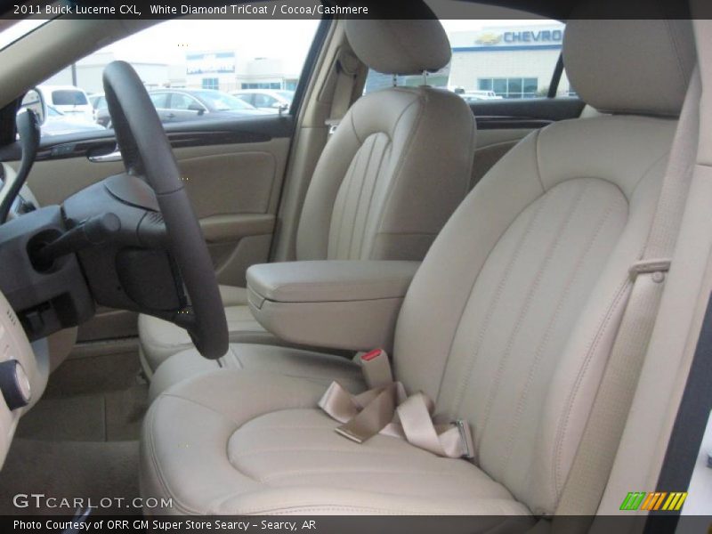 White Diamond TriCoat / Cocoa/Cashmere 2011 Buick Lucerne CXL