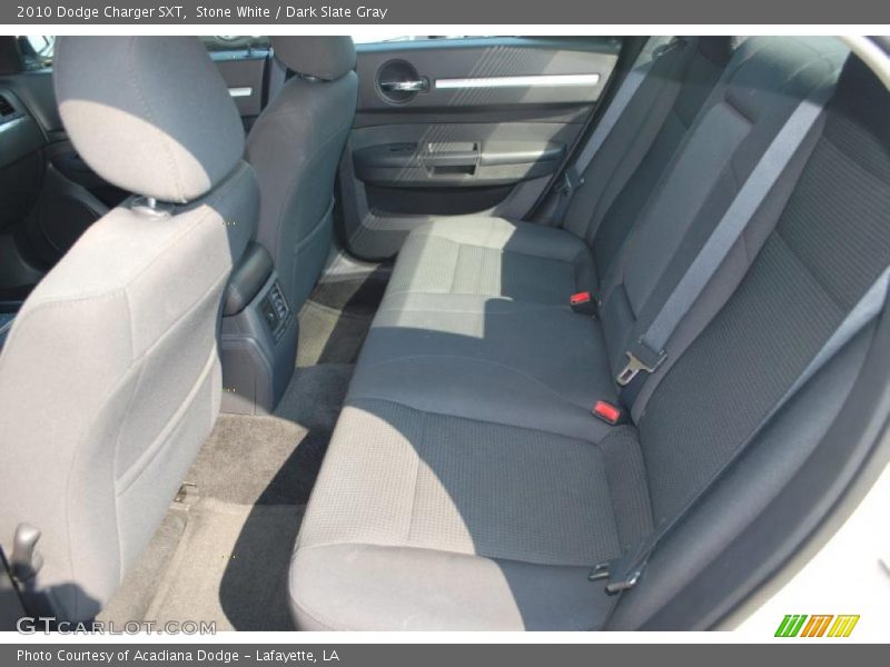Stone White / Dark Slate Gray 2010 Dodge Charger SXT