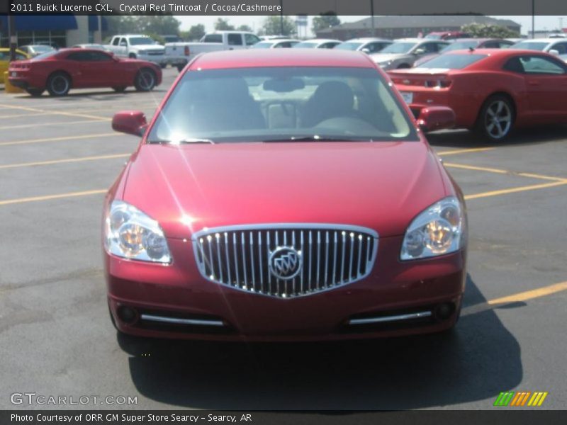 Crystal Red Tintcoat / Cocoa/Cashmere 2011 Buick Lucerne CXL