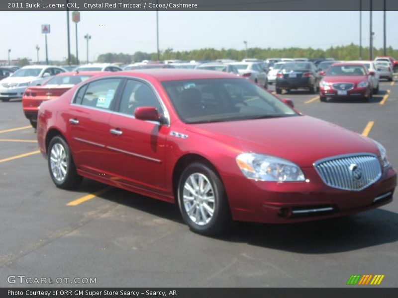 Crystal Red Tintcoat / Cocoa/Cashmere 2011 Buick Lucerne CXL