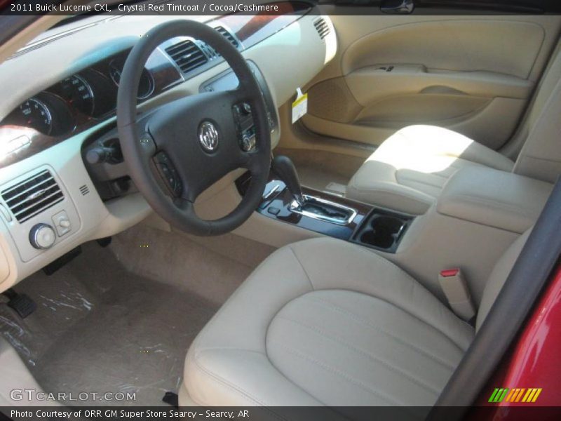 Crystal Red Tintcoat / Cocoa/Cashmere 2011 Buick Lucerne CXL