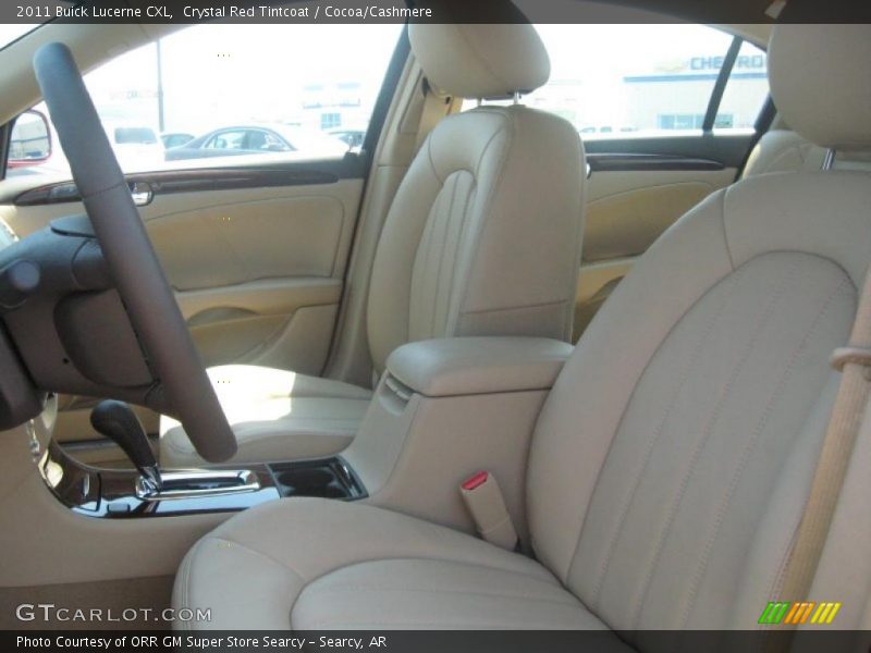 Crystal Red Tintcoat / Cocoa/Cashmere 2011 Buick Lucerne CXL