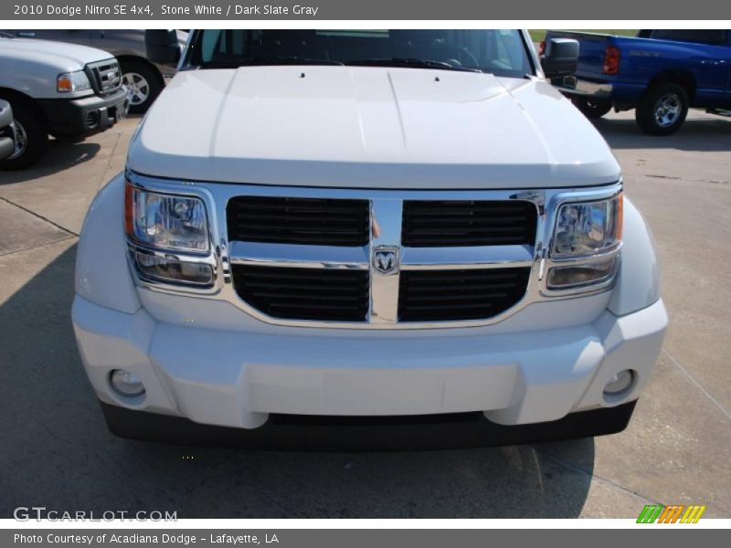 Stone White / Dark Slate Gray 2010 Dodge Nitro SE 4x4