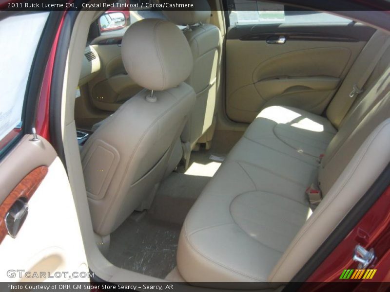 Crystal Red Tintcoat / Cocoa/Cashmere 2011 Buick Lucerne CXL