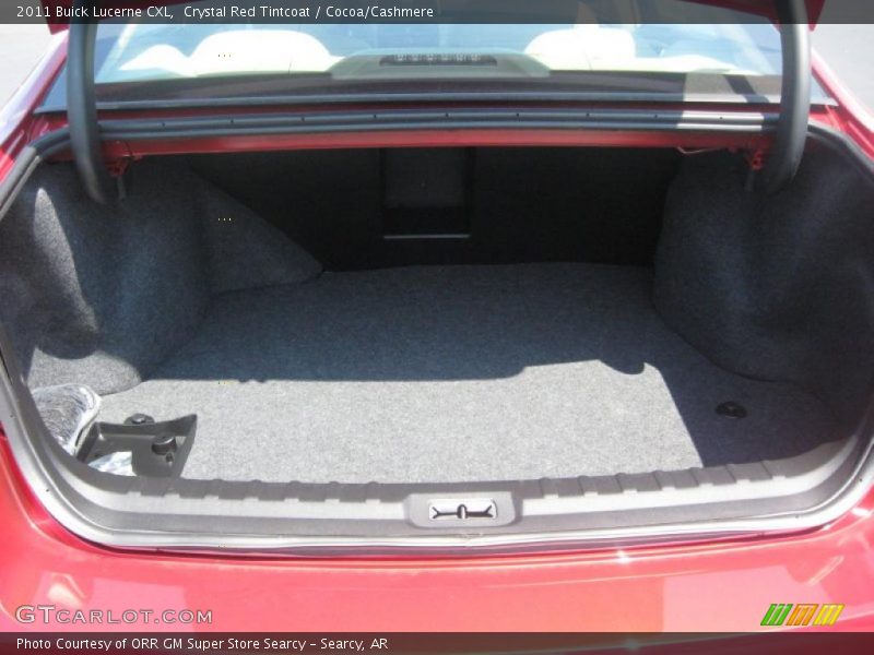 Crystal Red Tintcoat / Cocoa/Cashmere 2011 Buick Lucerne CXL