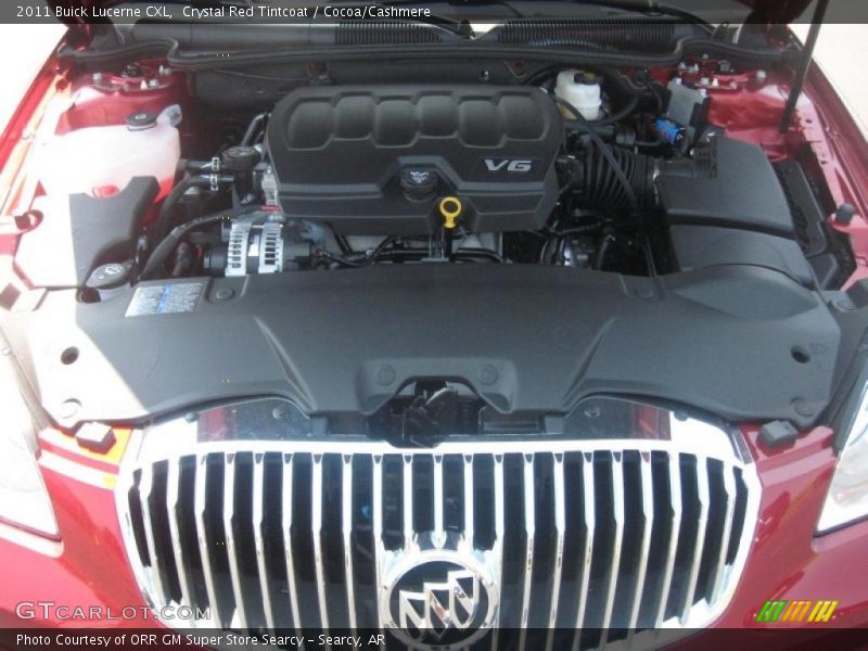 Crystal Red Tintcoat / Cocoa/Cashmere 2011 Buick Lucerne CXL