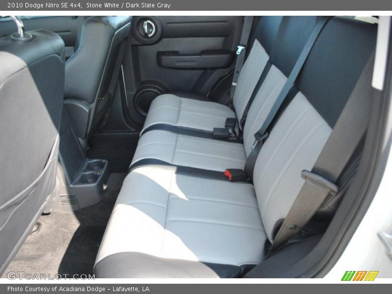 Stone White / Dark Slate Gray 2010 Dodge Nitro SE 4x4
