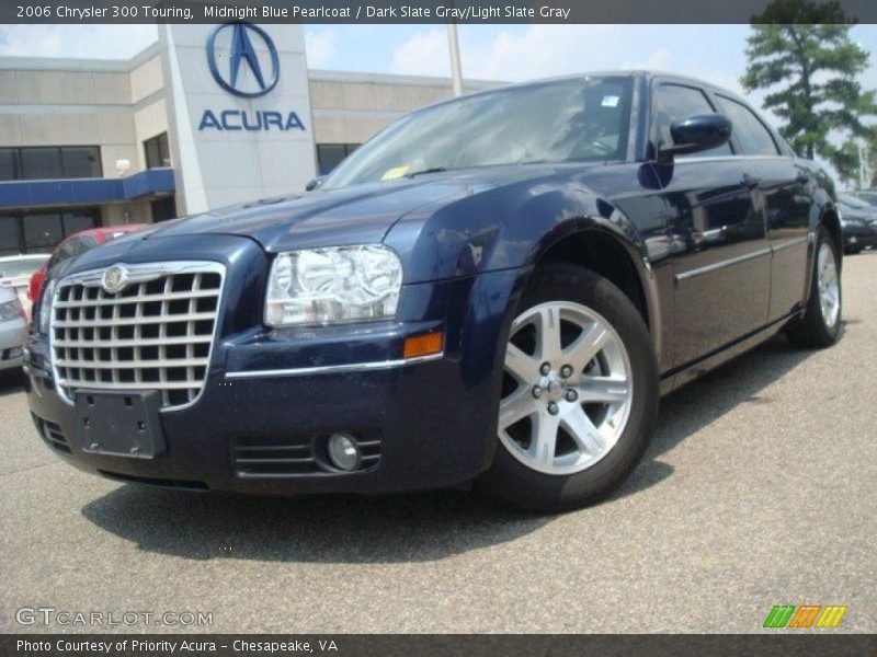 Midnight Blue Pearlcoat / Dark Slate Gray/Light Slate Gray 2006 Chrysler 300 Touring