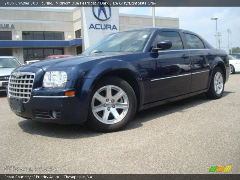 Midnight Blue Pearlcoat / Dark Slate Gray/Light Slate Gray 2006 Chrysler 300 Touring