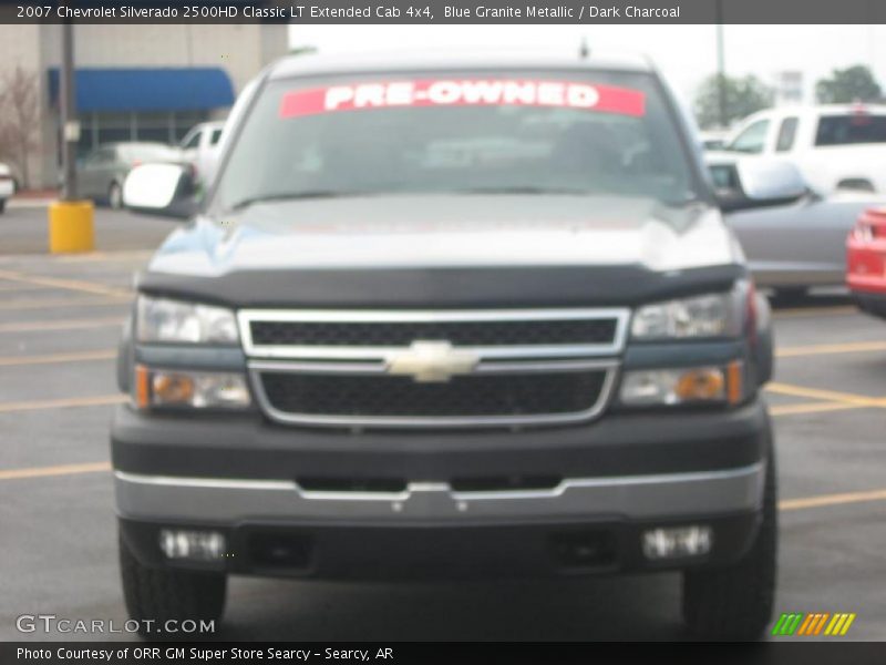 Blue Granite Metallic / Dark Charcoal 2007 Chevrolet Silverado 2500HD Classic LT Extended Cab 4x4